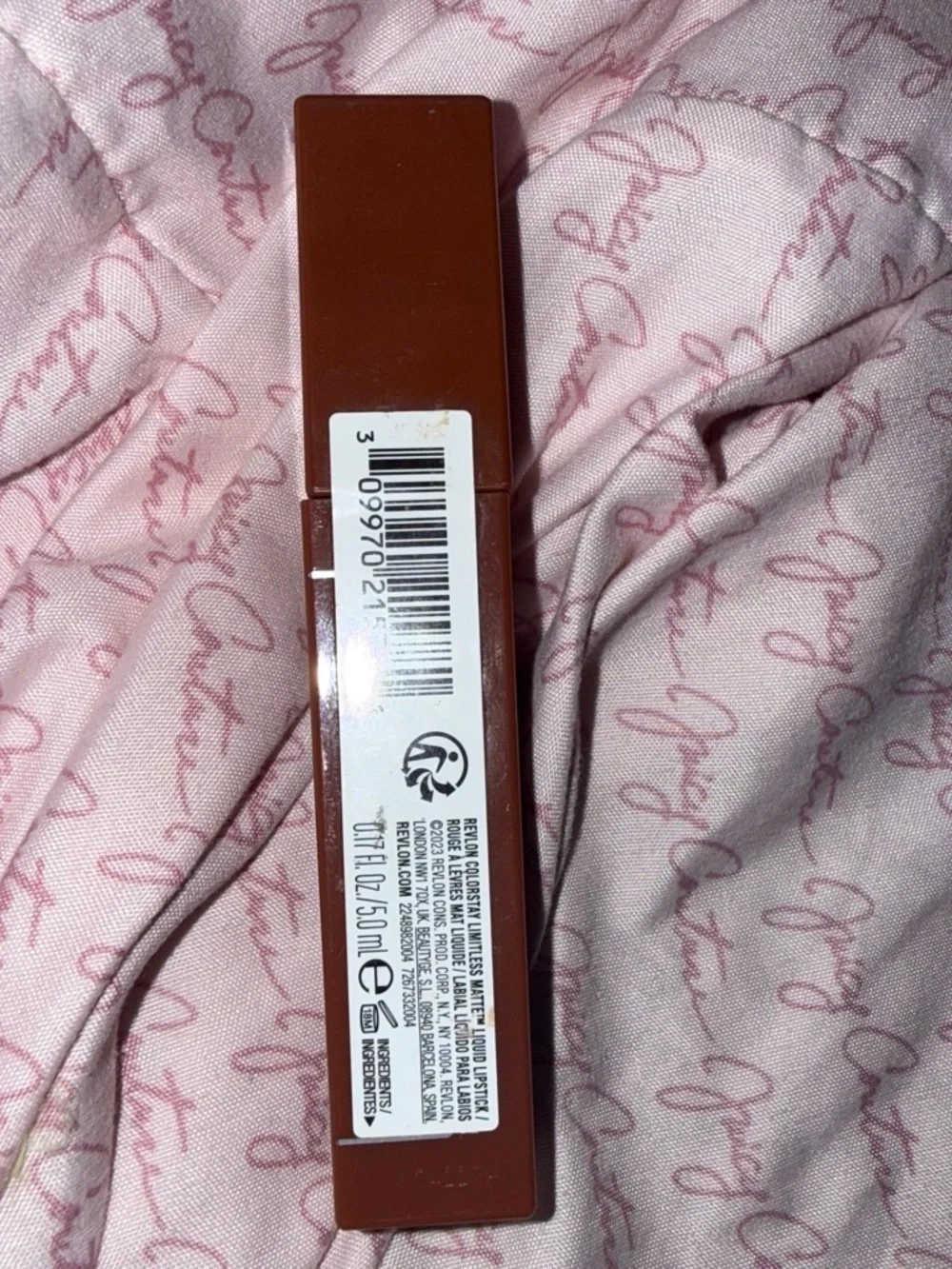 Revlon ColorStay Limitless Matte Liquid Lipstick — Deep Brown